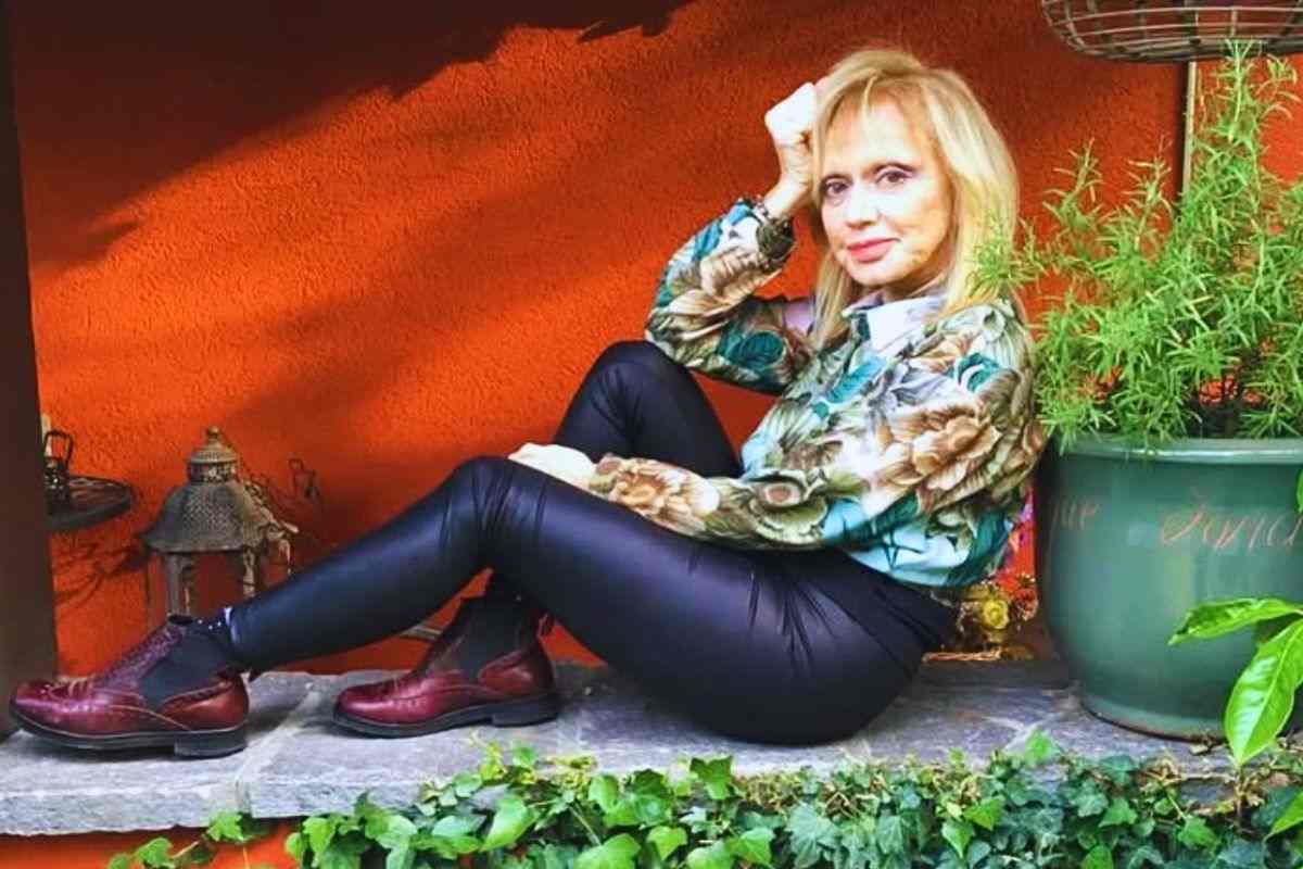 La cantante Rita Pavone in uno scatto di pochi giorni fa
