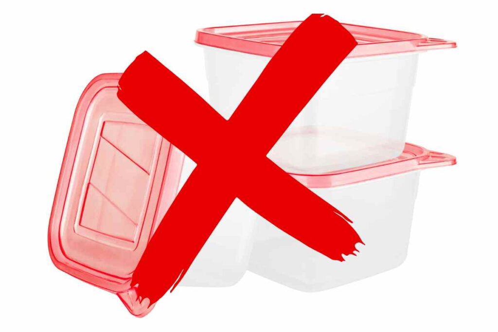 abolire contenitori in plastica