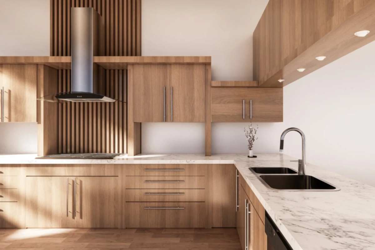 Cucina appena istallata