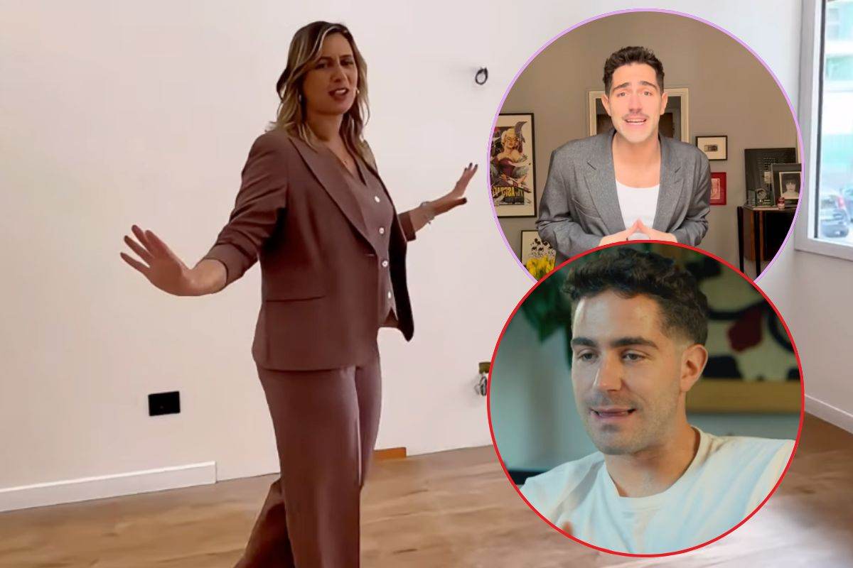 Ida di Filippo mostra un appartamento vuoto