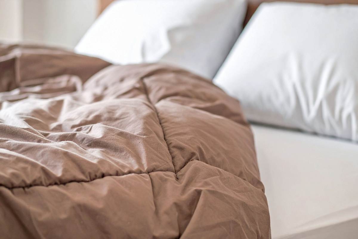 Trapunta sul letto