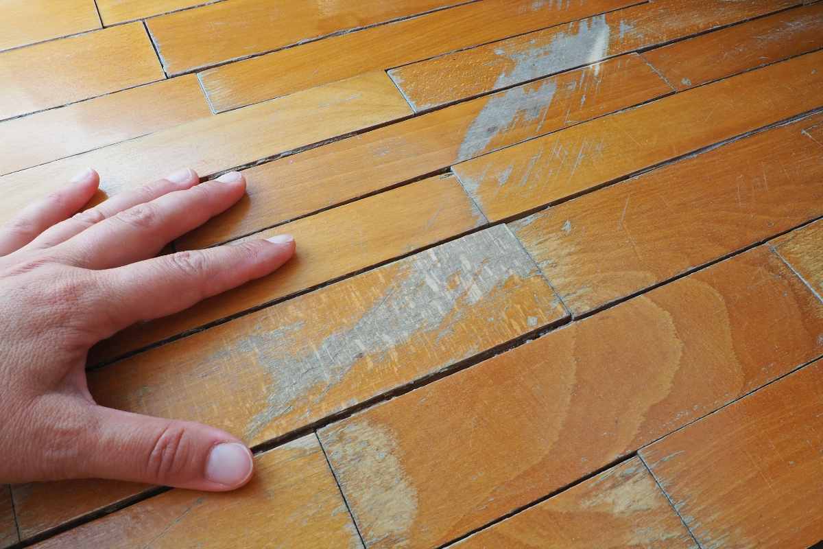 Parquet graffiato