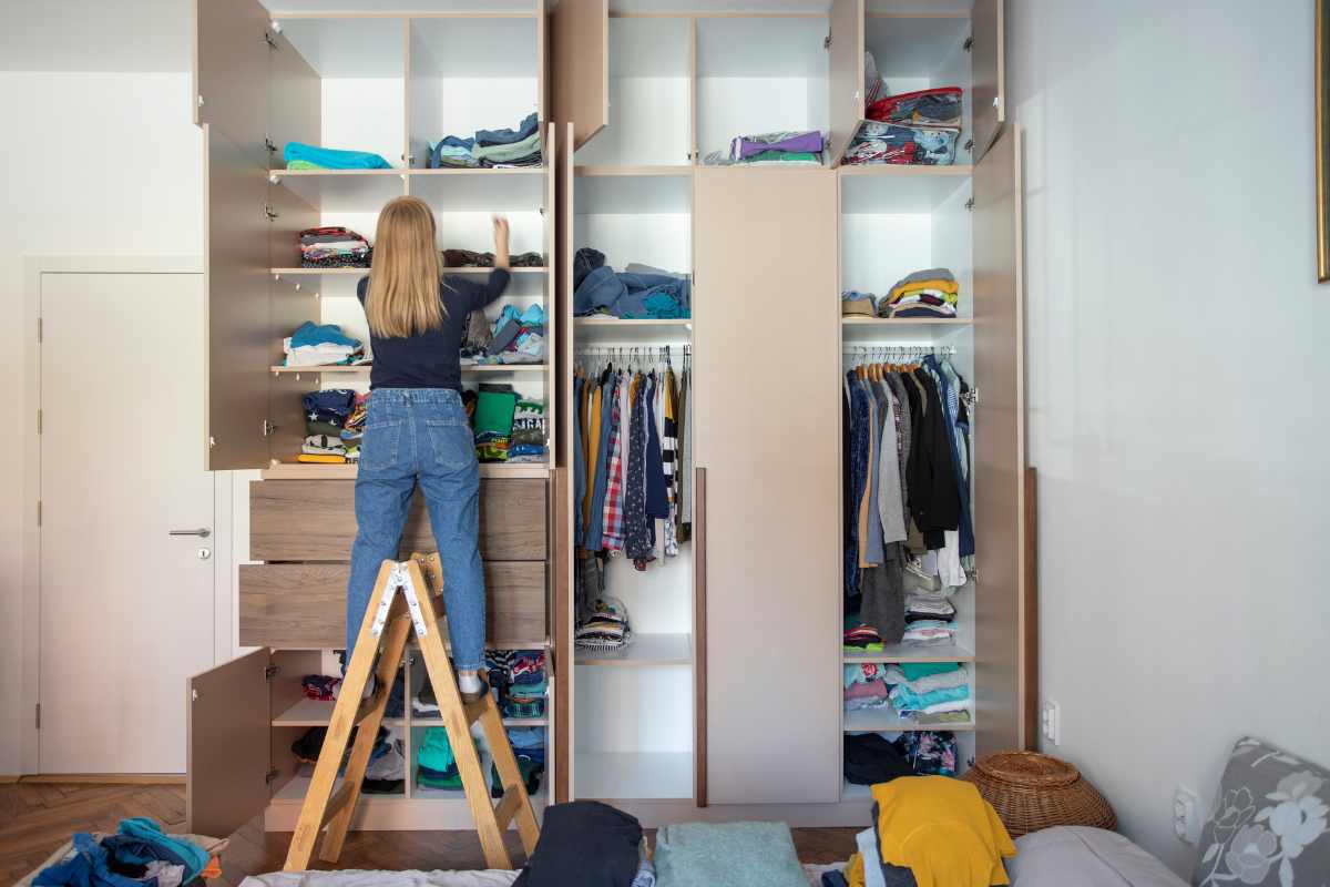 decluttering