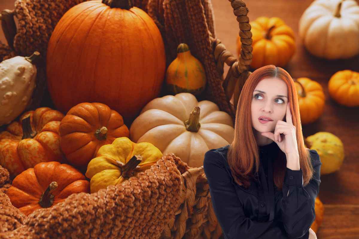 zucche donna che pensa